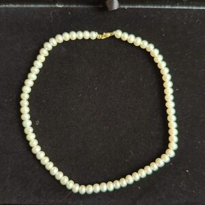 Single strand freshwater pearl necklaces